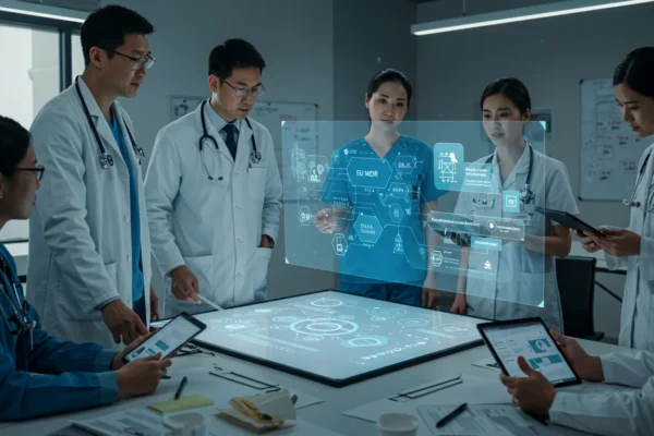 Healthcare AI Regulatory Readiness: Who’s De-Risked for EU & US?